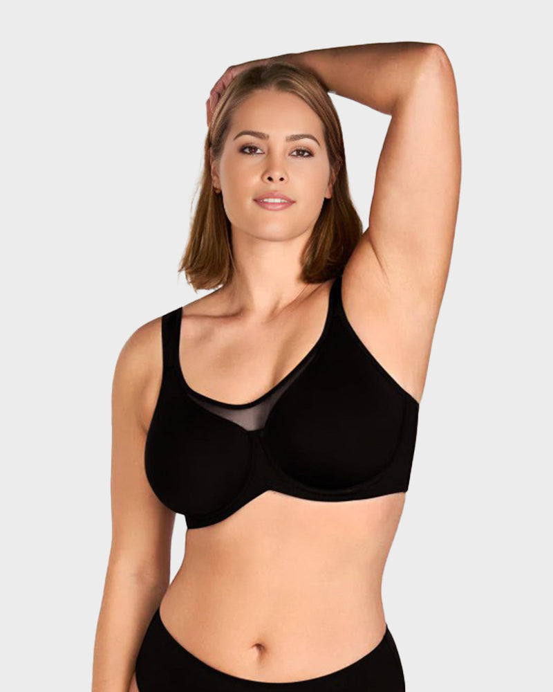 SFRCORD® Plus Size Cooling Full Coverage Minimizer Bra