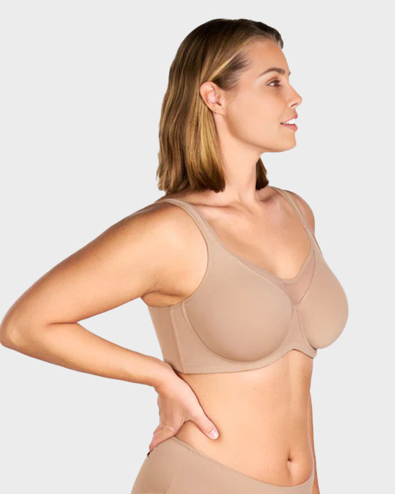 SFRCORD® Plus Size Cooling Full Coverage Minimizer Bra