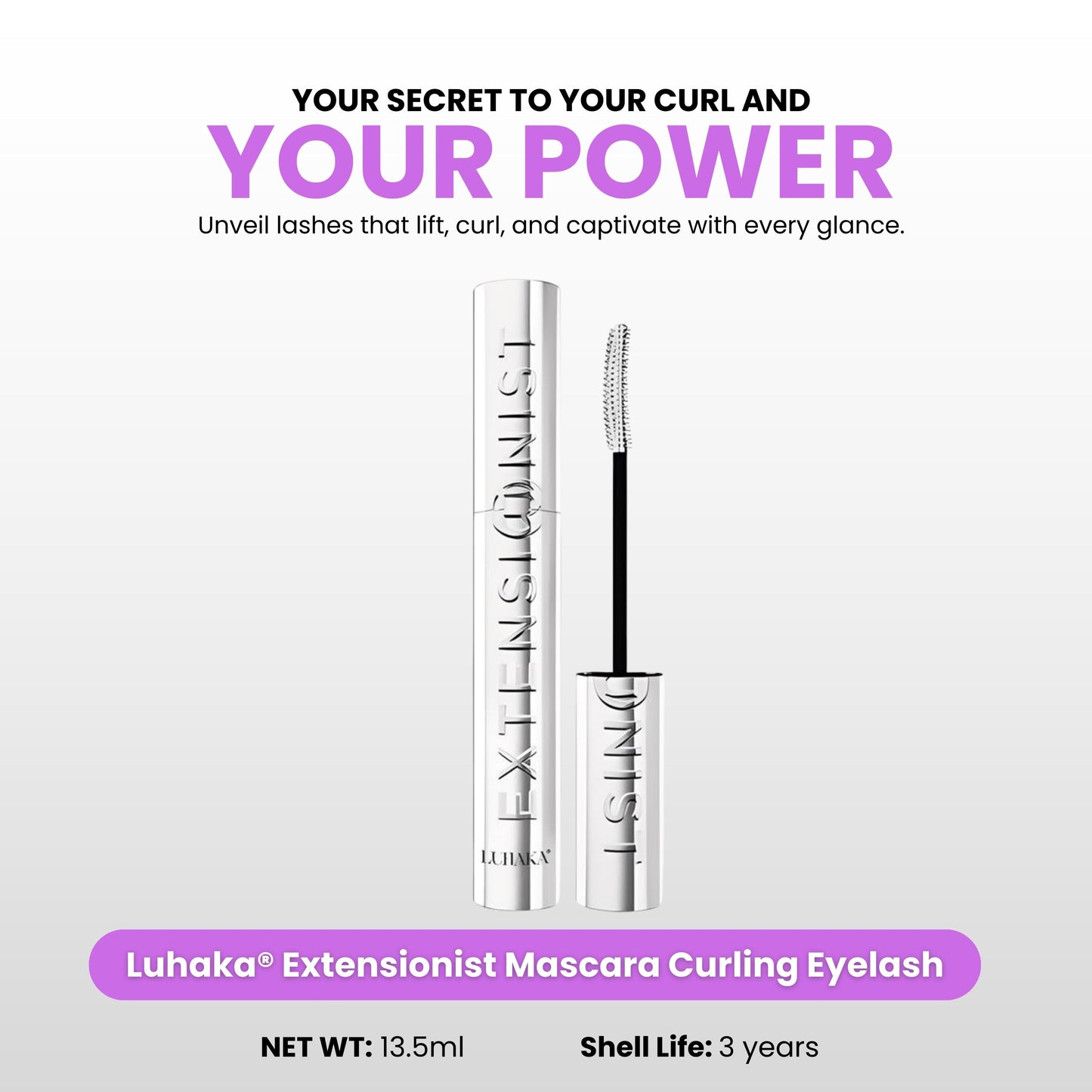 Luhaka® Extensionist Mascara Curling Eyelash