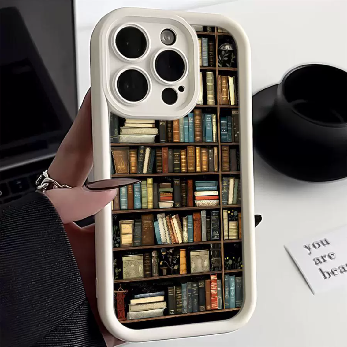 CILIFER® Bookshelf Iphone Phone Case