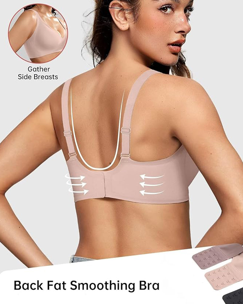 SFRCORD® Seamless Deep V Push-Up Wireless Bra