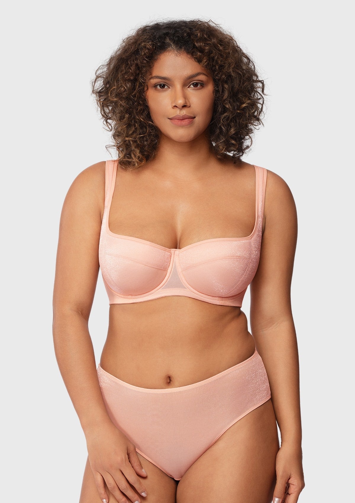 SFRCORD® Starry Night Lightly Padded Underwire Balconette Bra