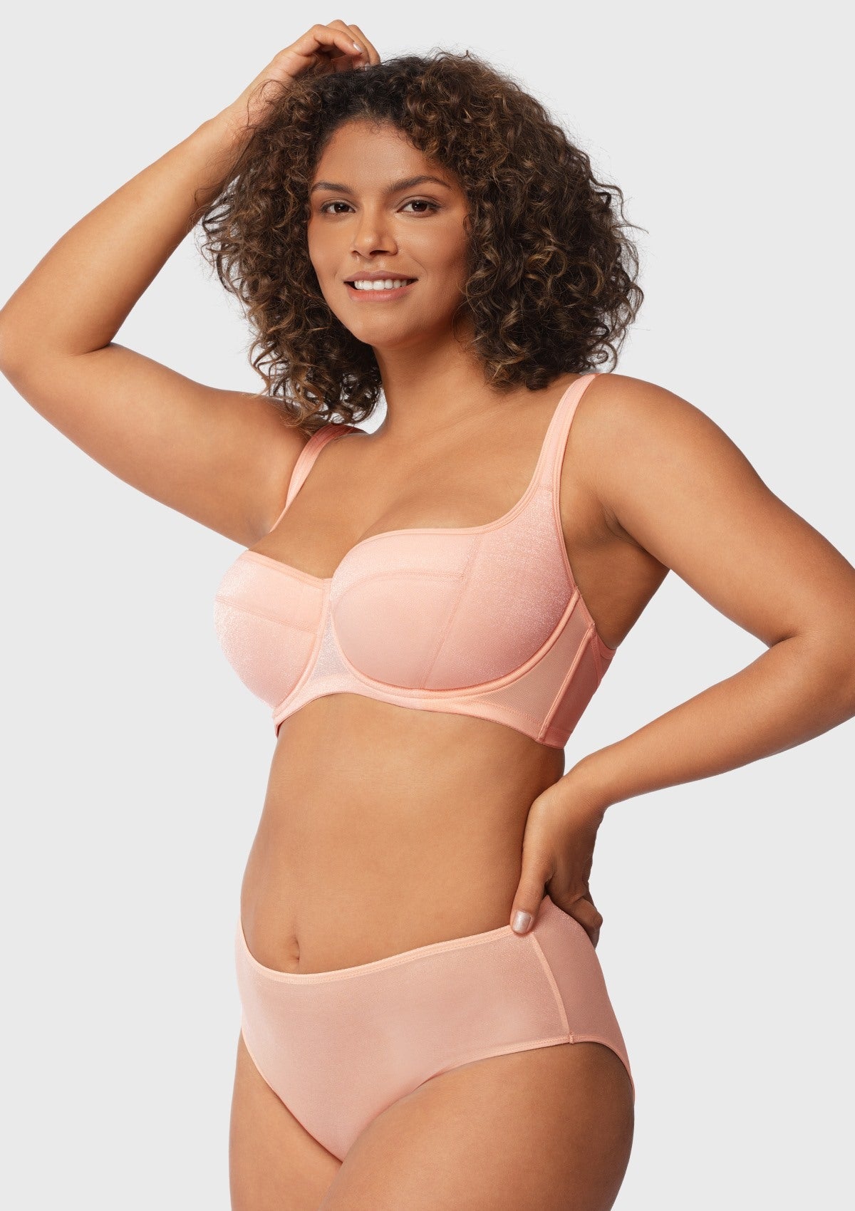 SFRCORD® Starry Night Lightly Padded Underwire Balconette Bra