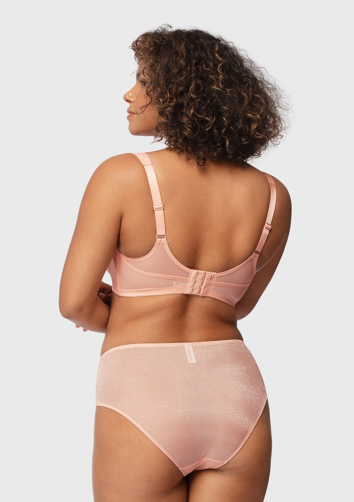 SFRCORD® Starry Night Lightly Padded Underwire Balconette Bra