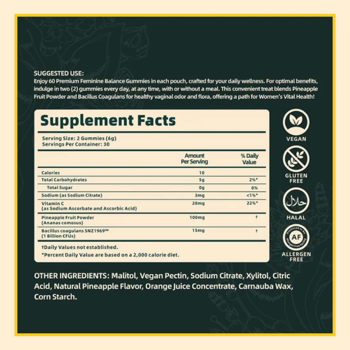 Luhaka® FEMININE BALANCE GUMMIES