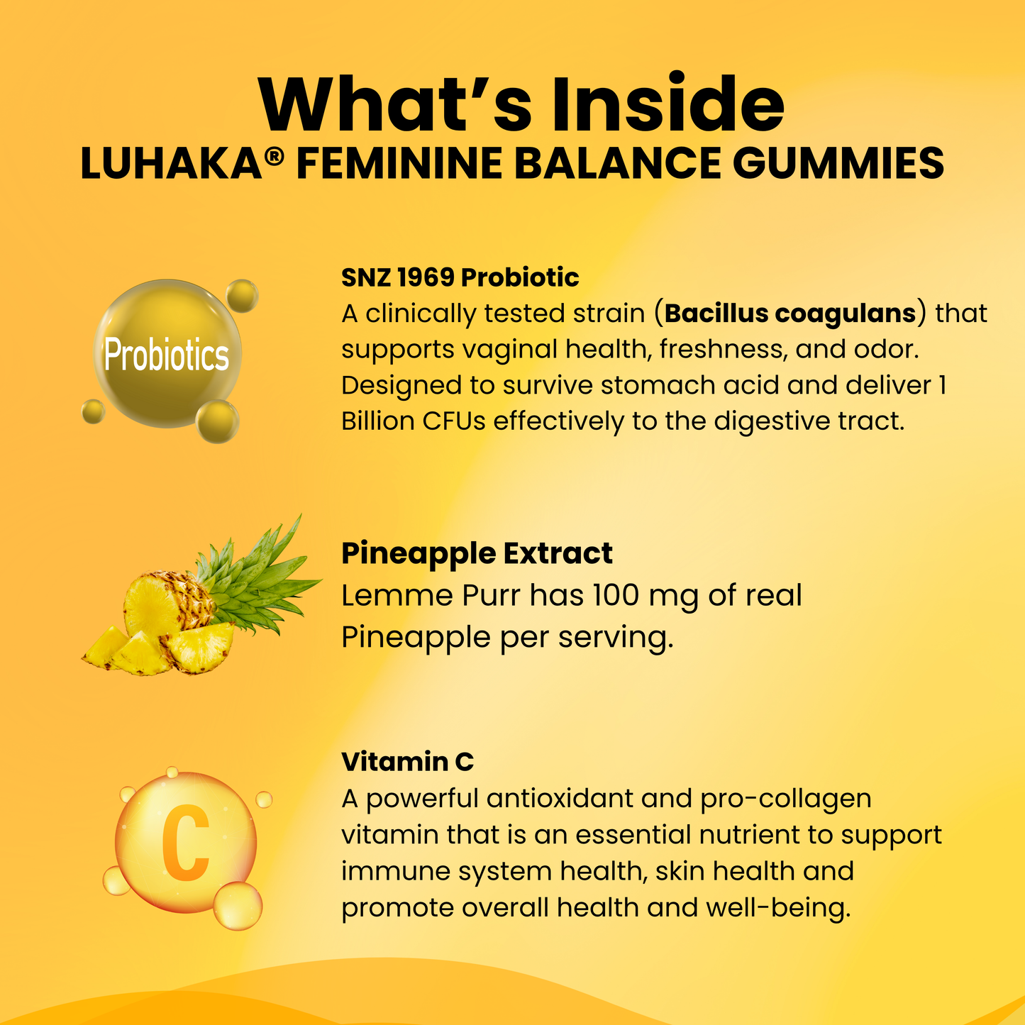 Luhaka® FEMININE BALANCE GUMMIES