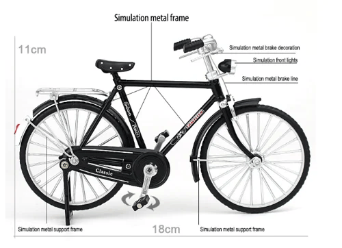 Cilifer® DIY Bicycle Model Scale D01
