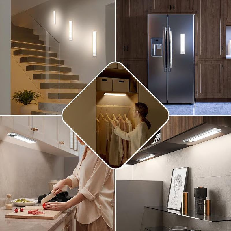CZTICLE® Rechargeable Motion Sensor Under Cabinet Lights