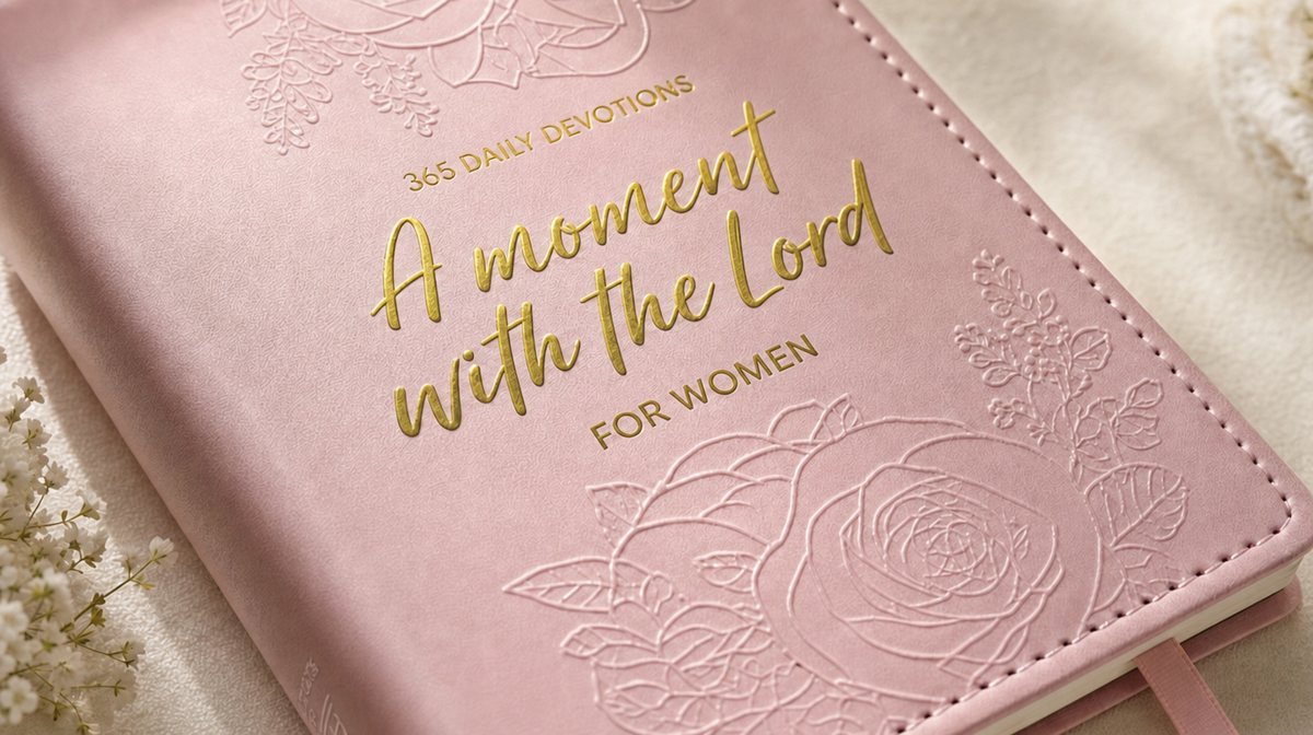 Close-up of the gold-foil title and embossed roses on the faux-leather cover