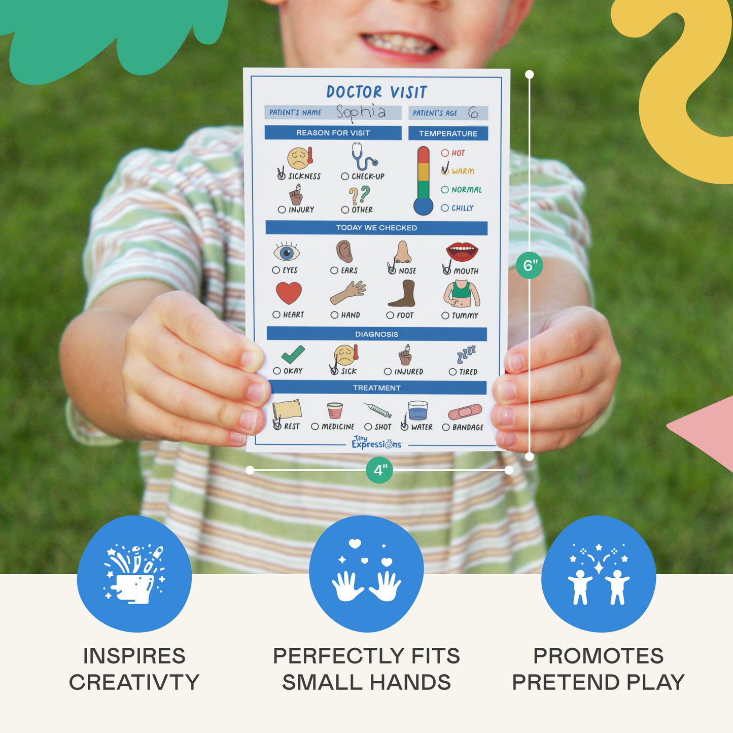 Cilifer® Doctor & Restaurant Playtime Notepads