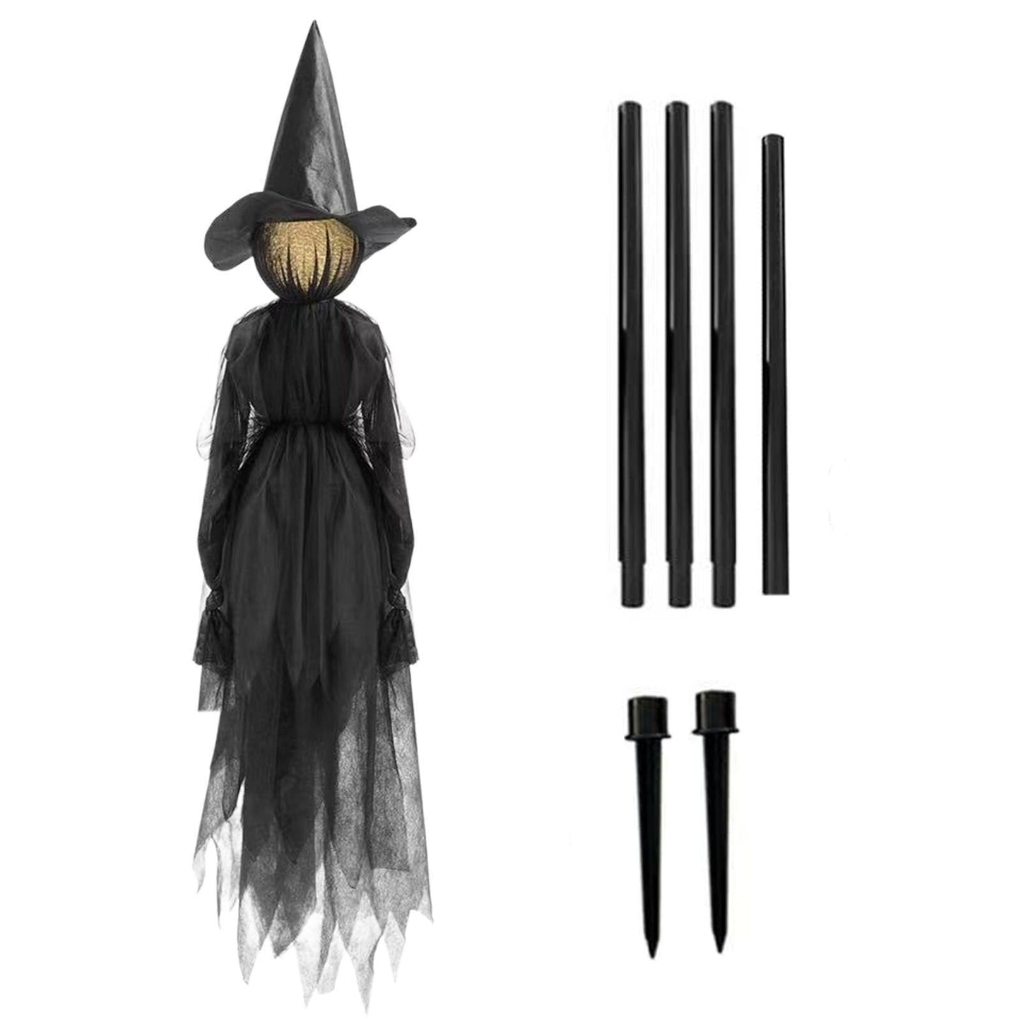 2025 Halloween Special 🧙♀️Lighted Halloween Witch Stakes