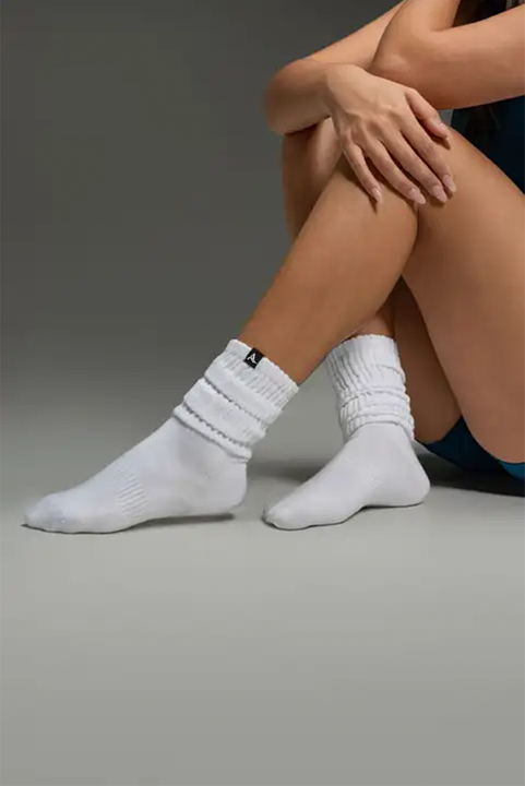 SFRCORD® 3-Pair Pack Cozy Scrunch Socks - Mixed