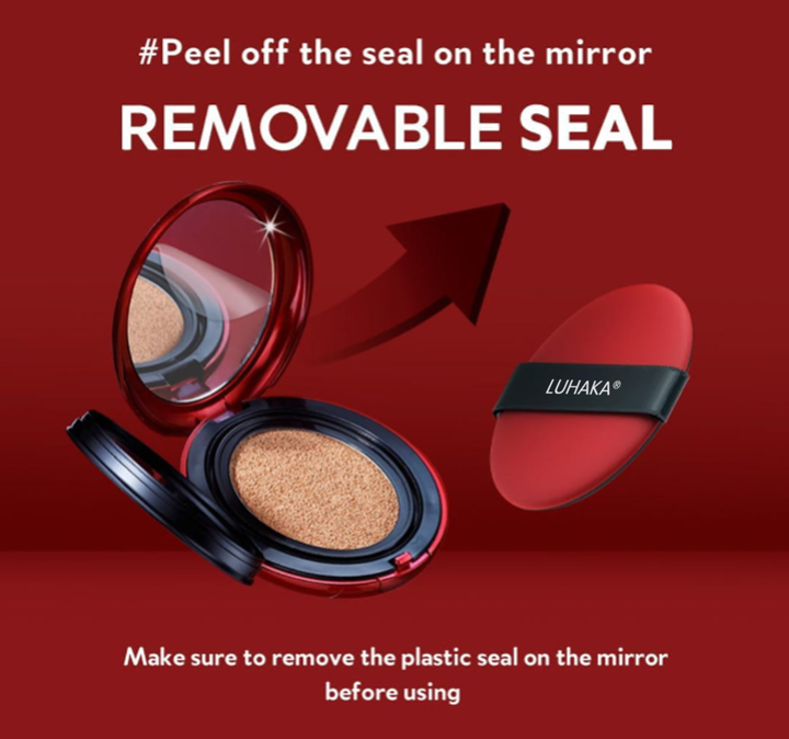 Luhaka® Red air cushion clear version looks good