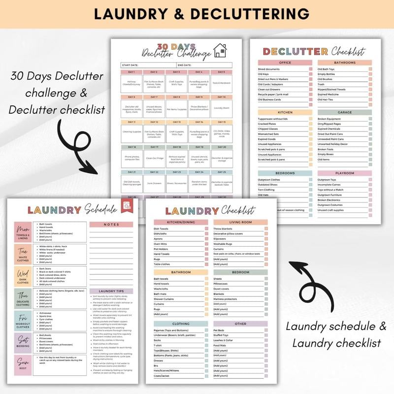 CILIFER® ADHD Cleaning & Organizing Toolkit - Chore Planner