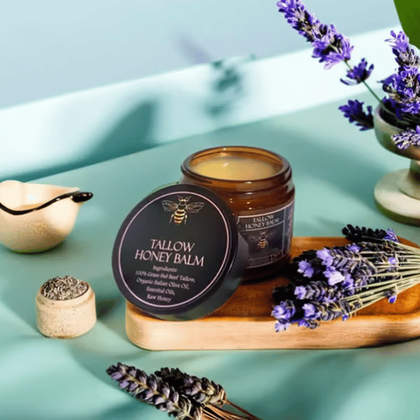 Luhaka® 🔥 🍯Handmade Organic Grass-Fed Beef Tallow Balm with Raw Honey