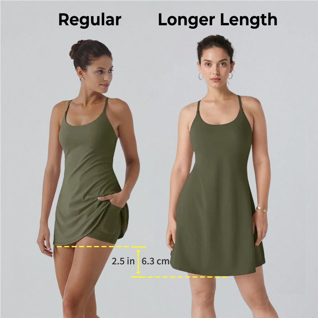 SFRCORD®🔥The Ultimate Tummy Control Backless Active Dress