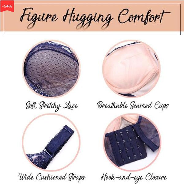 Cilifer® Push Up Lace Bra