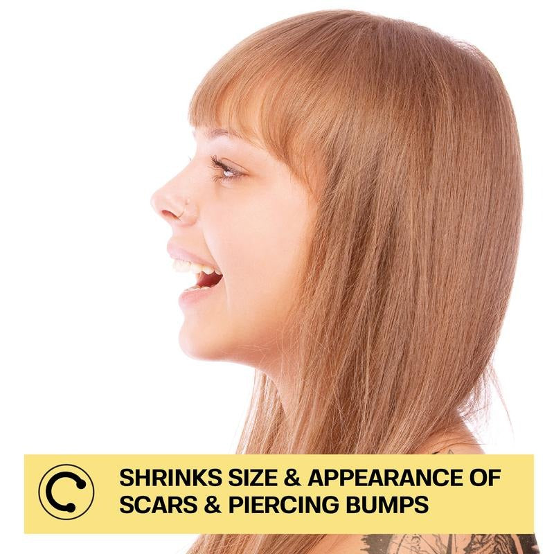LUHAKA® Piercing Bump Solution I Keloid Bump Removal - Soothing Essential Oil for Piercing Bumps, Keloids & Scars | Nose, Ears, Body
