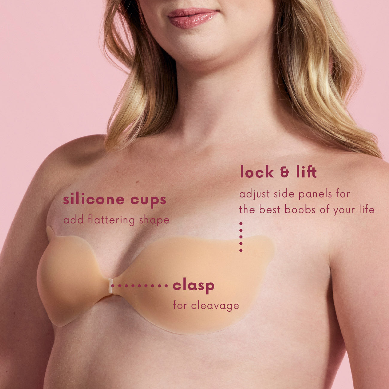 CZTICLE® cleavage bra