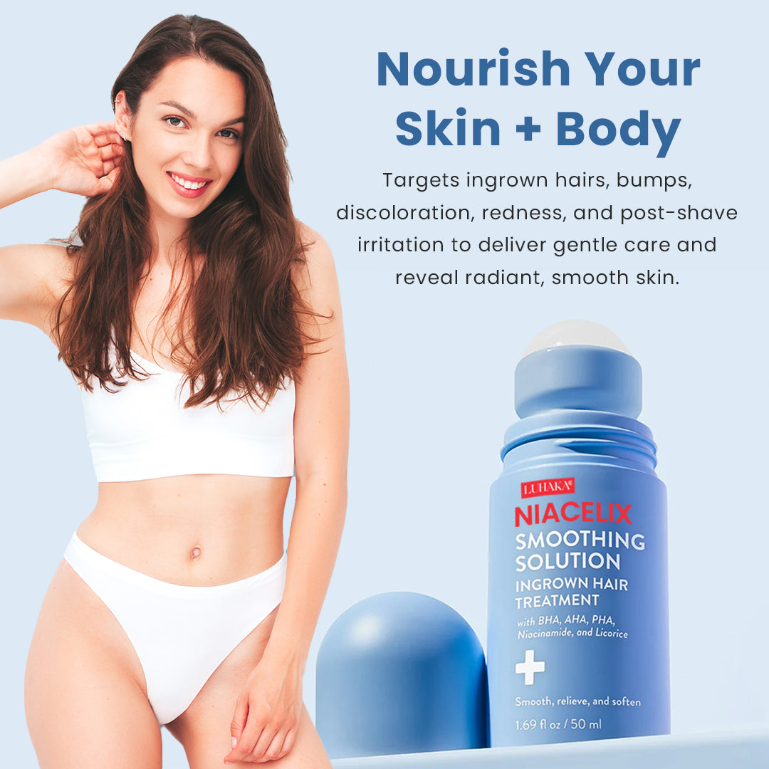 Luhaka® Niacelix Smoothing Solution Ingrown Hair Treatment