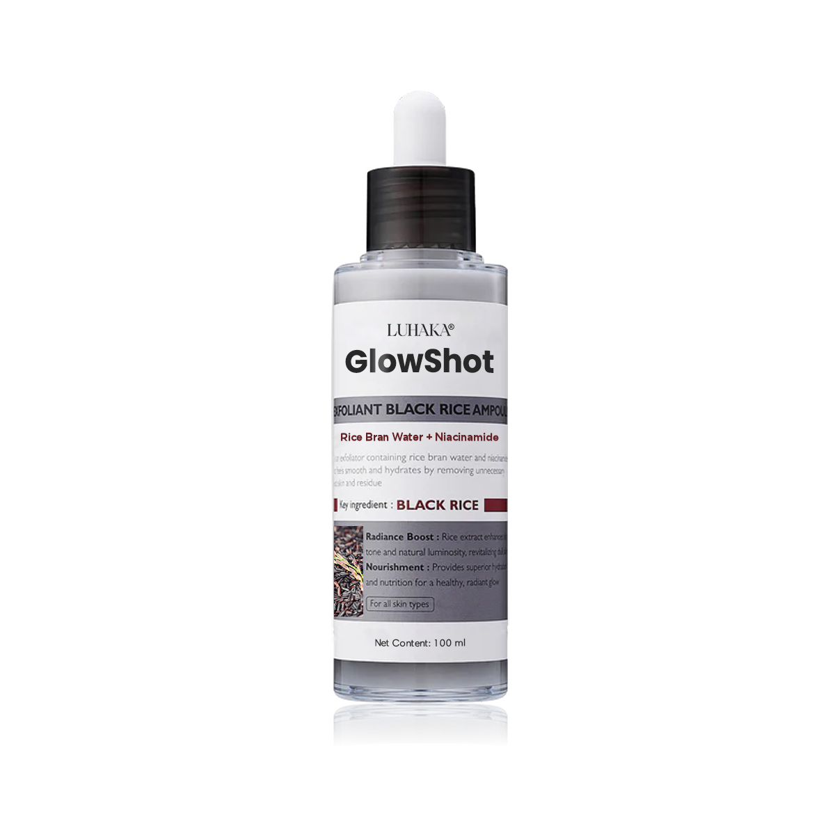 Luhaka® GlowShot Exfoliant Rice Ampoule