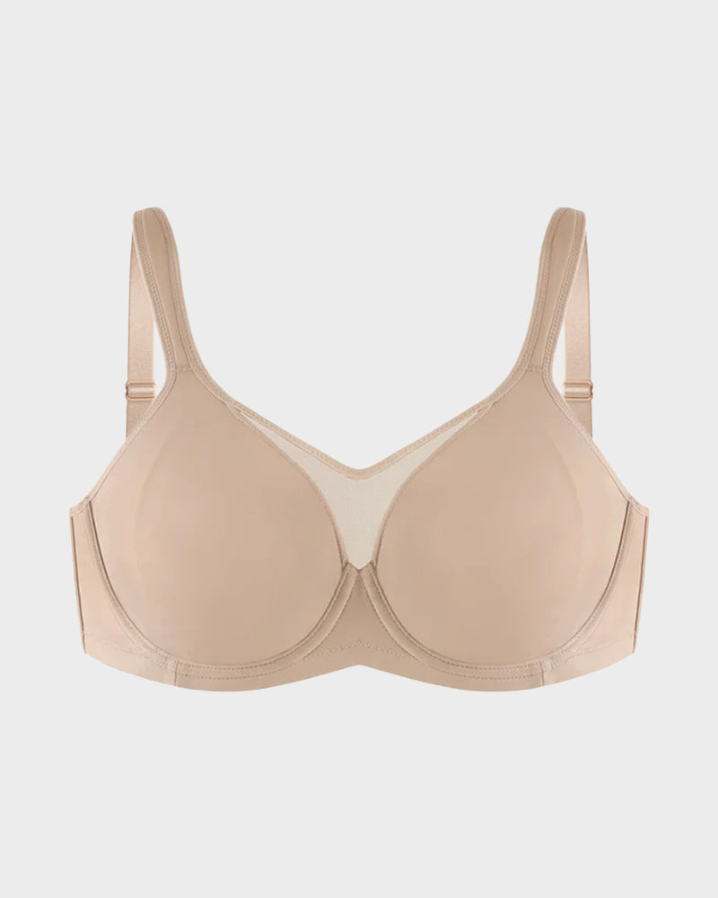 SFRCORD® Plus Size Cooling Full Coverage Minimizer Bra
