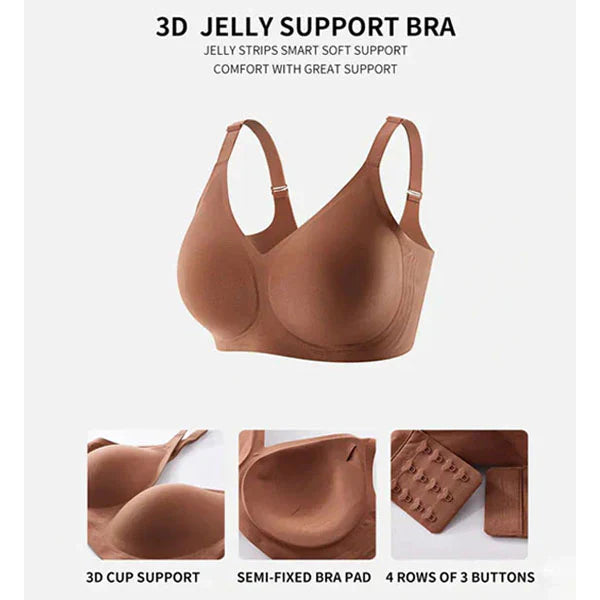 SFRCORD® Magic Lift& Comfort: Deep V Wireless Everyday Bra