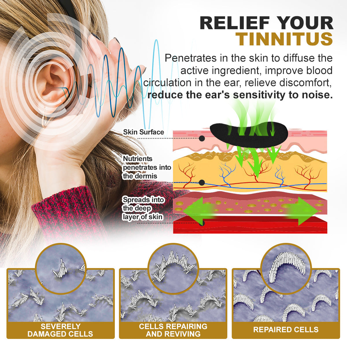 Luhaka™ Black Truffle Anti-Tinnitus Patch