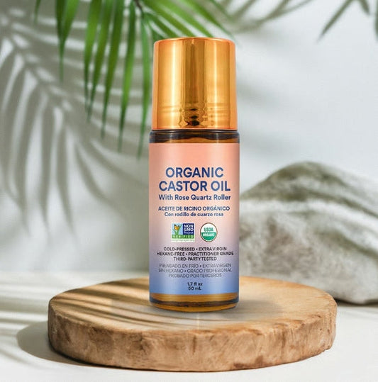 CZTICLE® 🌿 Refresh & Revive - 49% OFF - ✨ Organic Castor Oil Roll-On - For Radiant Skin, Lush Hair & Relaxation D01