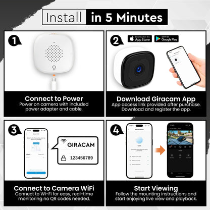 CZTICLE® 3MP W150 Window Camera