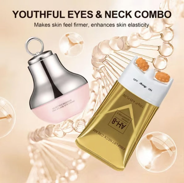 Luhaka®  Neck & Eye Care Set – Tighten, Smooth & Hydrate ✨ All-in-One Moisturizing Treatment