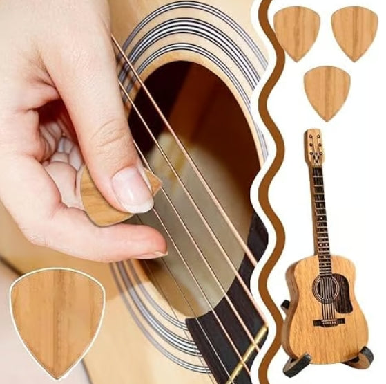 CZTICLE® ⏰LAST DAY 59% OFF🎁Wooden Acoustic Guitar Pick Box🎸 D01