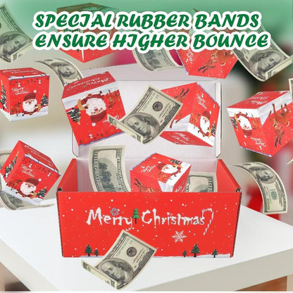 CILIFER® Surprise Gift Box Explosion Unique Folding Bouncing Red Envelope Cash Box.