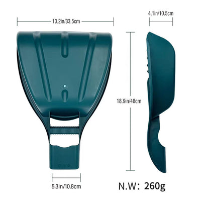 CZTICLE® Leaf Scoops Hand Rakes - Lightweight, Durable Grabber Tool