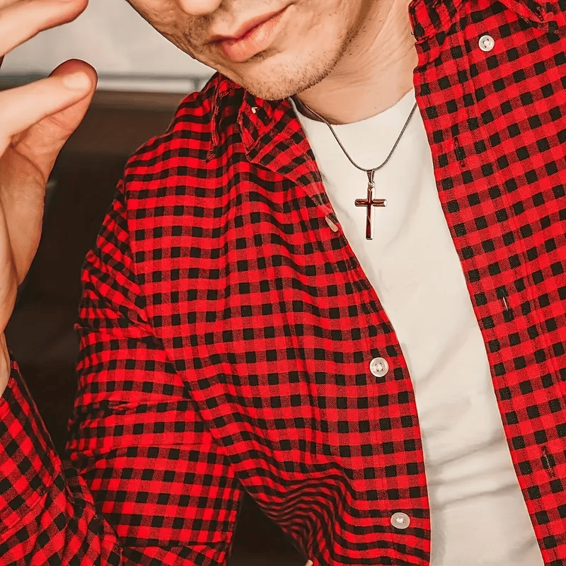 Oneswear® 🔥 Grandson. Never Lose Faith - Cross Necklace