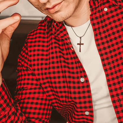 Oneswear® 🔥 Grandson. Never Lose Faith - Cross Necklace