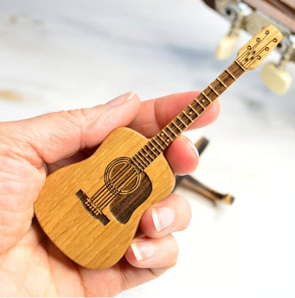 CZTICLE® ⏰LAST DAY 59% OFF🎁Wooden Acoustic Guitar Pick Box🎸 D01