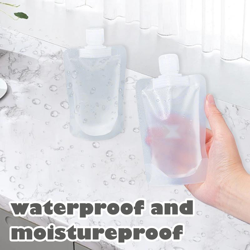 12 Pack Travel Pouches for Toiletries, Suitable For Liquid Filling And Travel