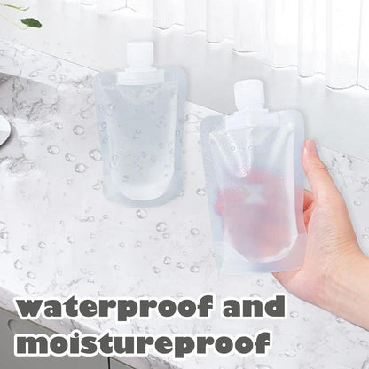 12 Pack Travel Pouches for Toiletries, Suitable For Liquid Filling And Travel