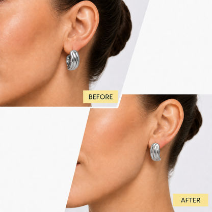 14K Yellow Gold Plated Lobe Lifters for Heavy Earrings for Women - Earring Backs for Droopy Ears