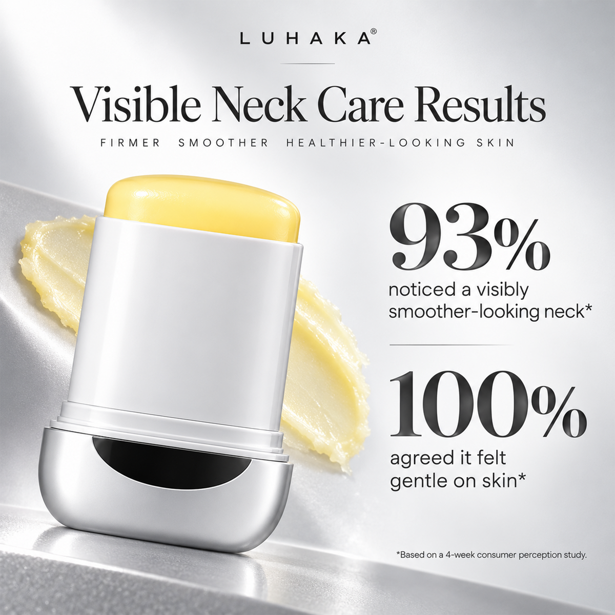 LUHAKA® Retinal Firming Serum Stick for Face & Neck – Targeted Care for Crepey-Looking Skin