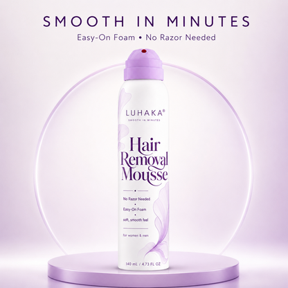 LUHAKA® Spray Hair Remover with Skin - Loving Ingredients, 5 oz