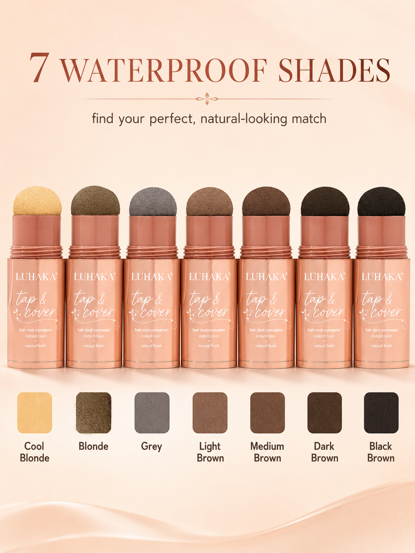 Luhaka® Tap & Cover Root Hairline Concealer