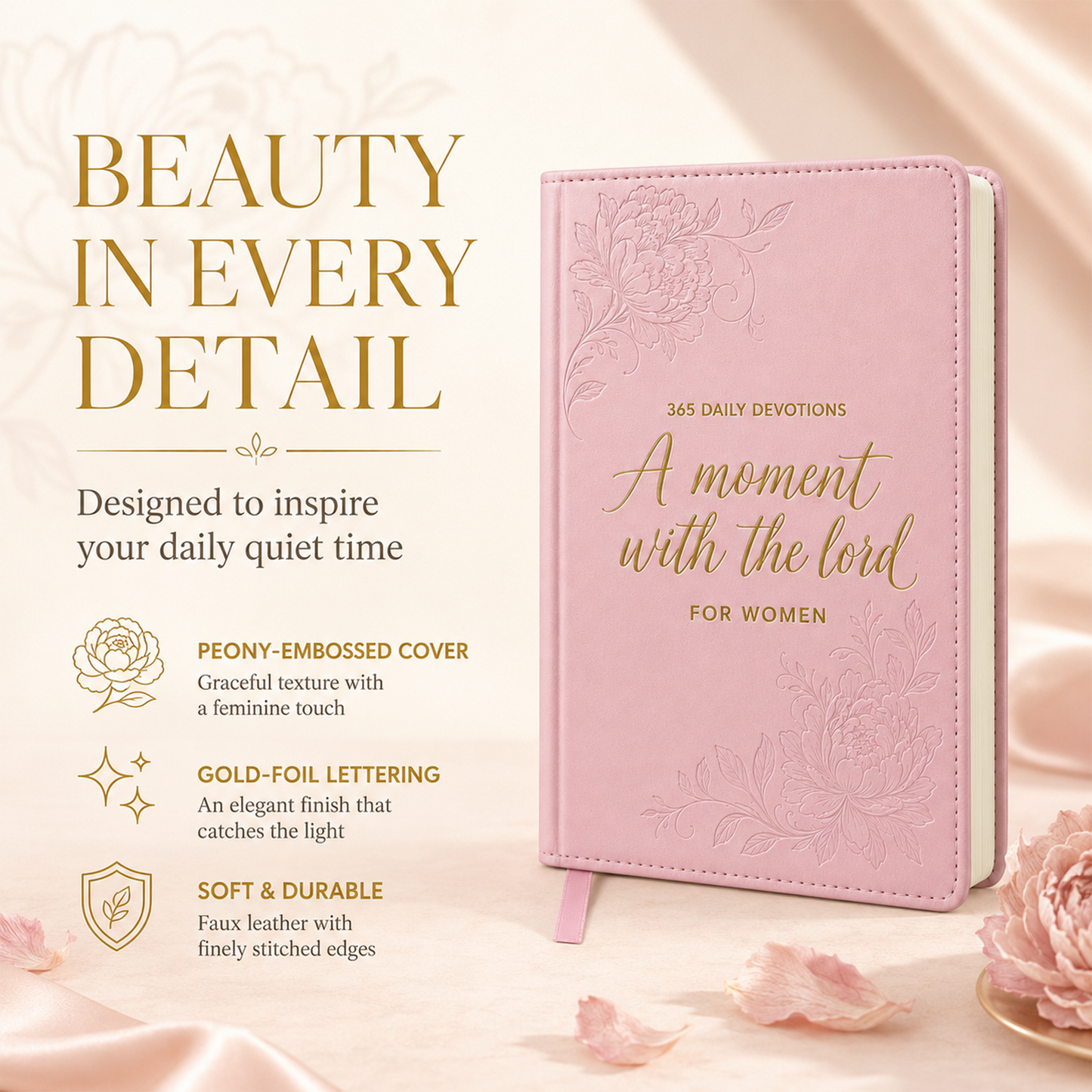 365 DAILY DEVOTIONS Amoment with thelord FOR WOMEN