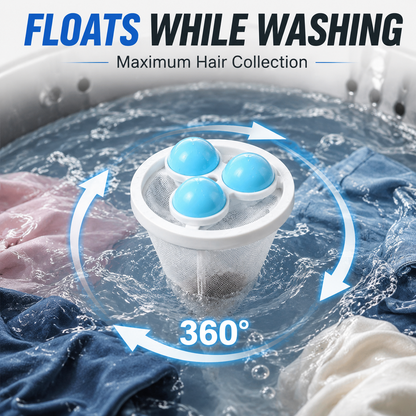 Floating Pet Hair Laundry Filter Bags | Reusable Lint Catcher