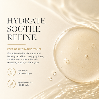 Peptide EGF Facial Toner with Copper Peptides for Sensitive Skin. 10.14 fl oz