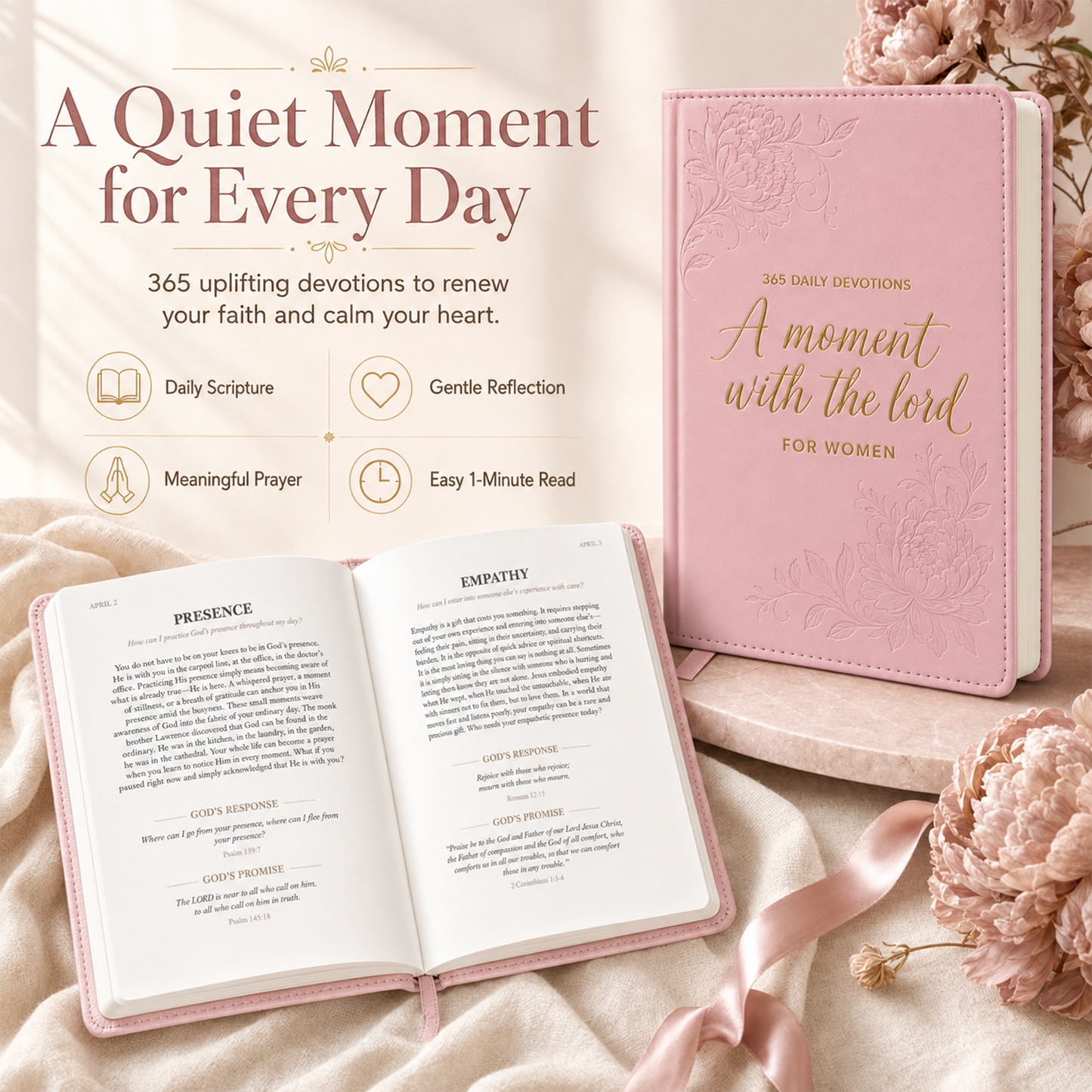 365 DAILY DEVOTIONS Amoment with thelord FOR WOMEN