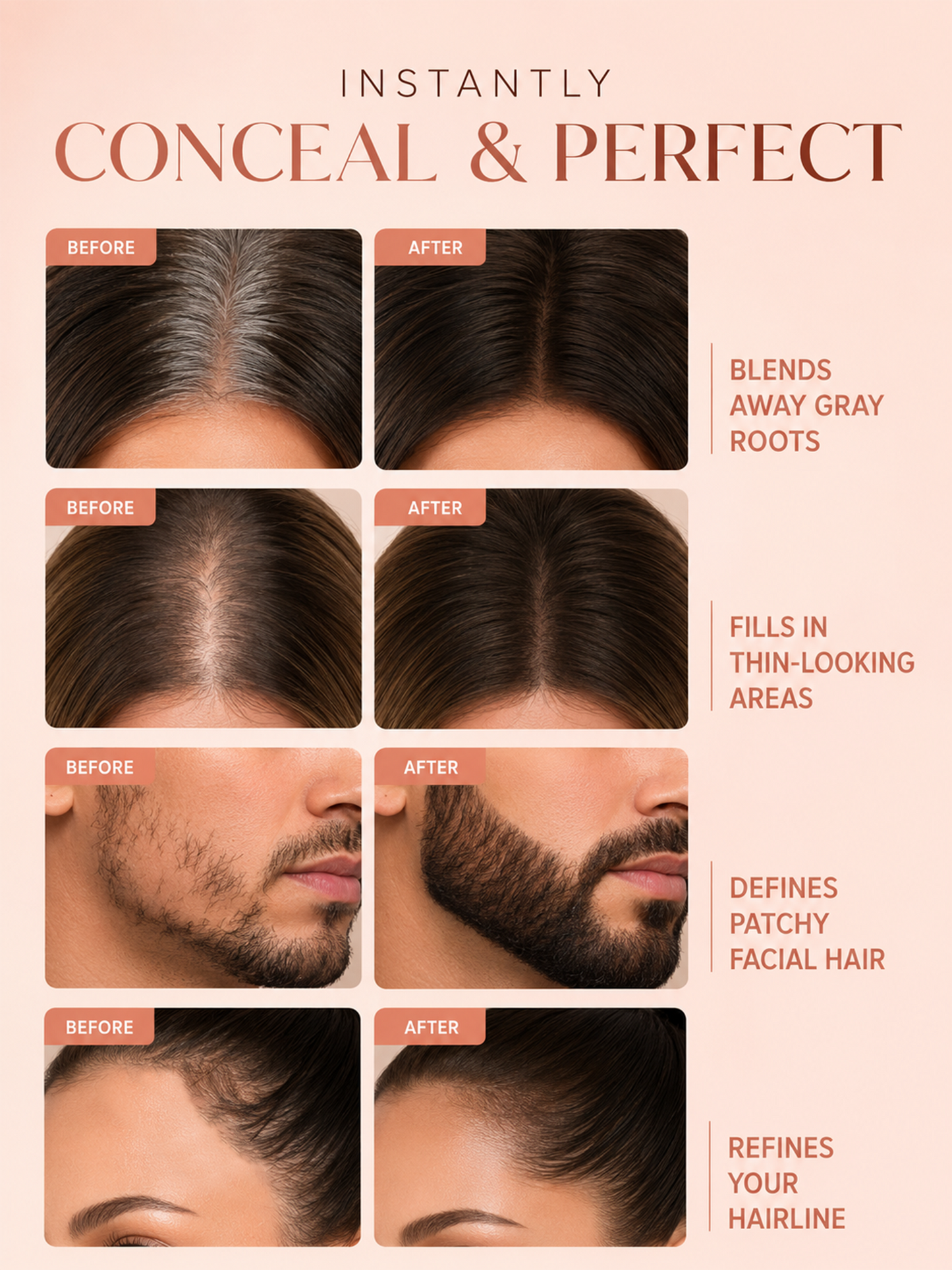 Luhaka® Tap & Cover Root Hairline Concealer