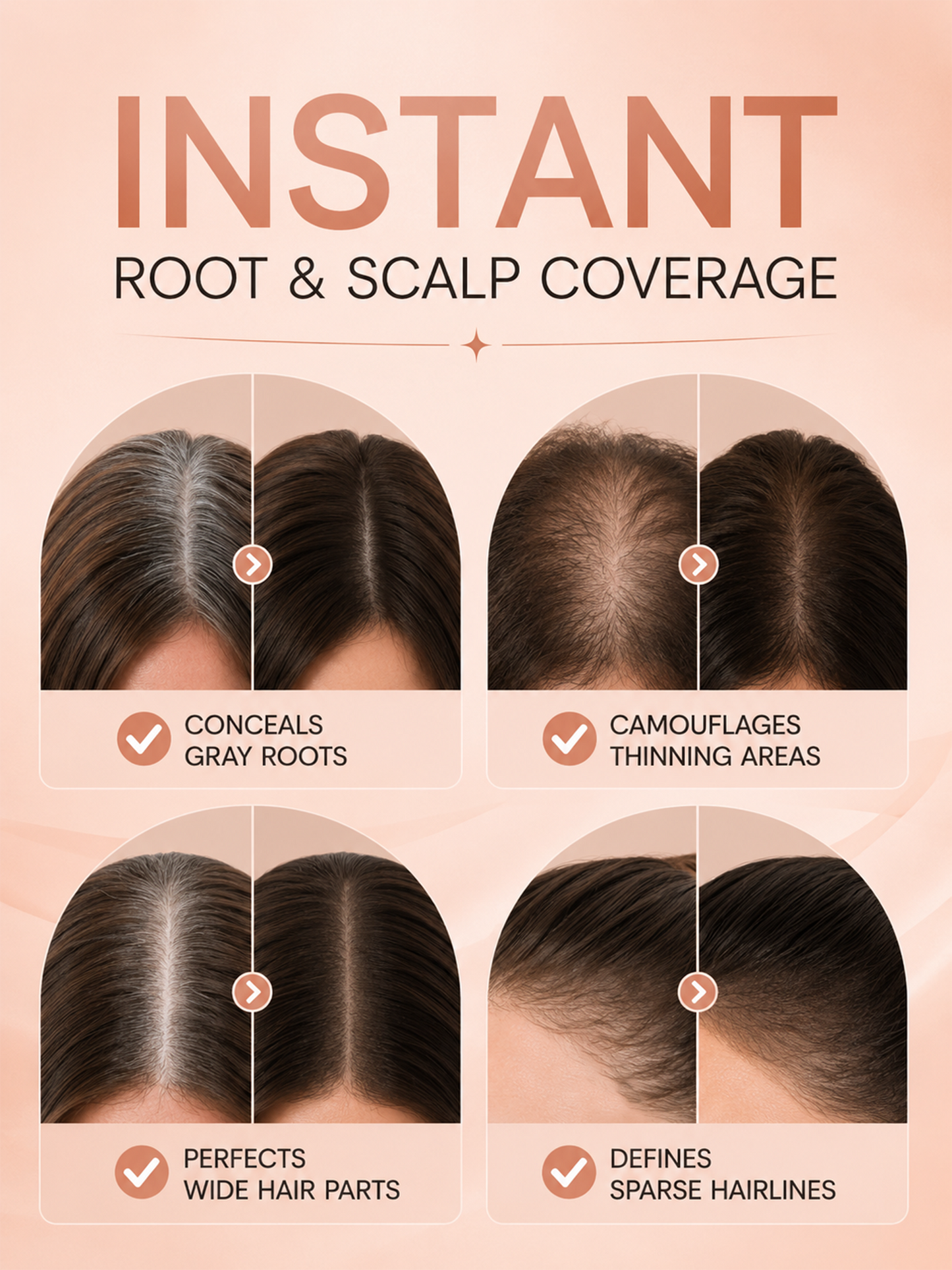 Luhaka® Tap & Cover Root Hairline Concealer