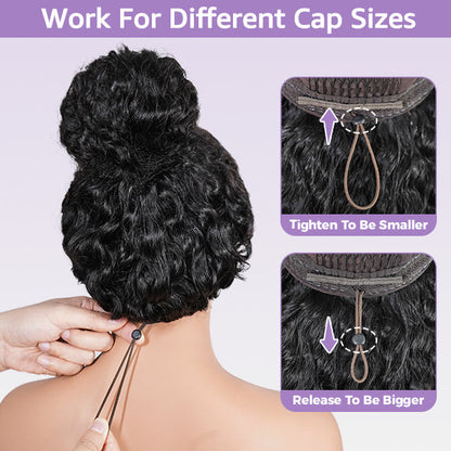 SFRCORD® Glueless Wigs Pre-plucked Pre Cut 9x6 HD Lace Bleached Tiny Knots Beginner Friendly